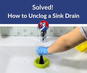 how to unclog sink drain