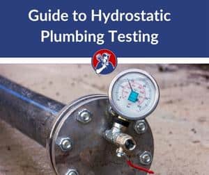 hydrostatic plumbing test guide