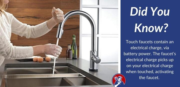 did you know touch kitchen faucets