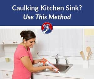 how to recaulk kitchen sink