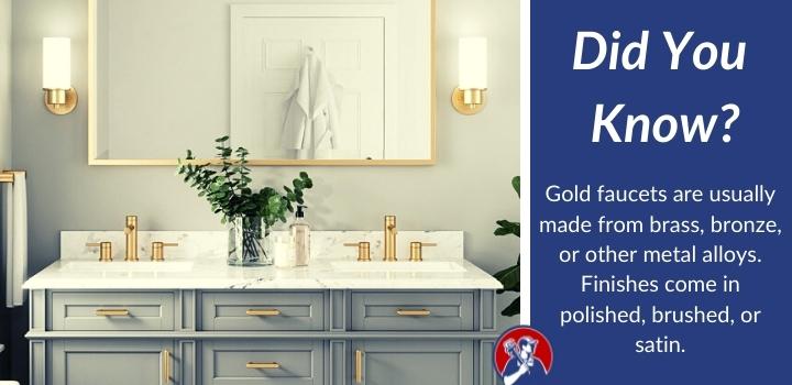 did you know gold bathroom faucet reviews
