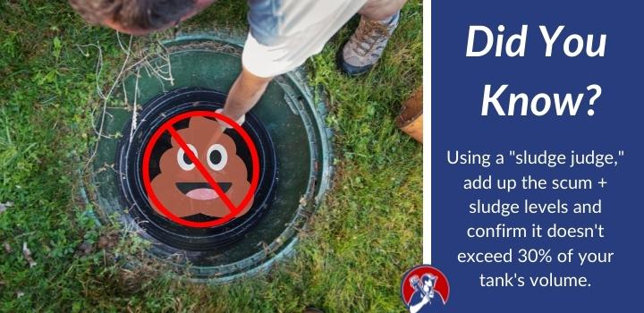 did you know how do you know if septic tank is full