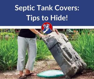 how to hide septic tank covers