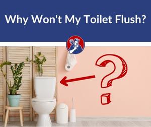 why won't my toilet flush