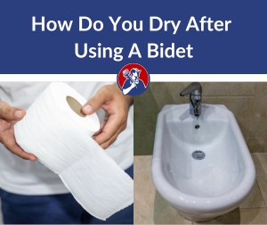 how do you dry after using a bidet