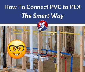 how to connect pvc to pex